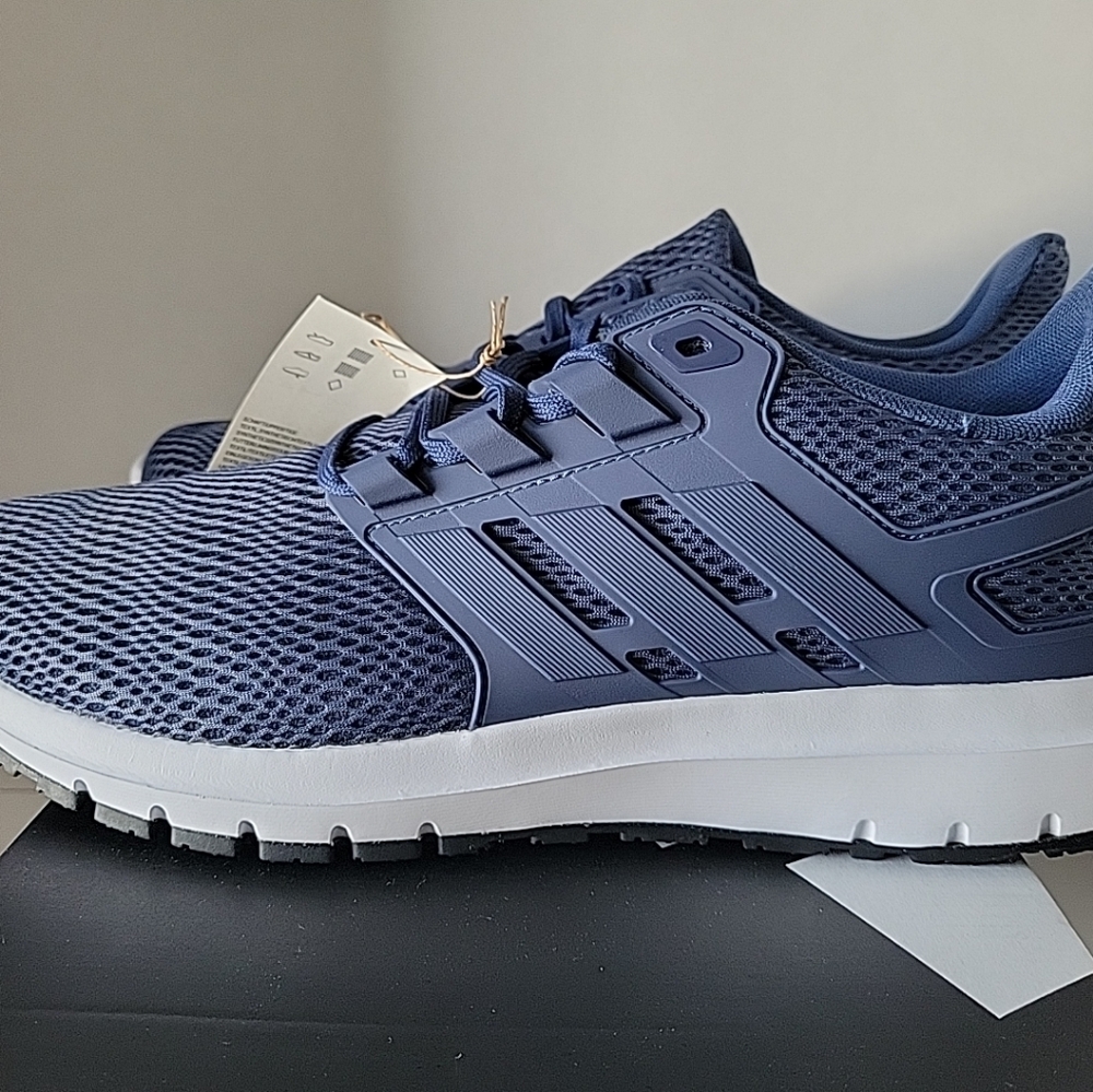 adidas Ultimashow Men's Size 12 Running Shoes Tech Indigo Blue White New NIB - Picture 3 of 10